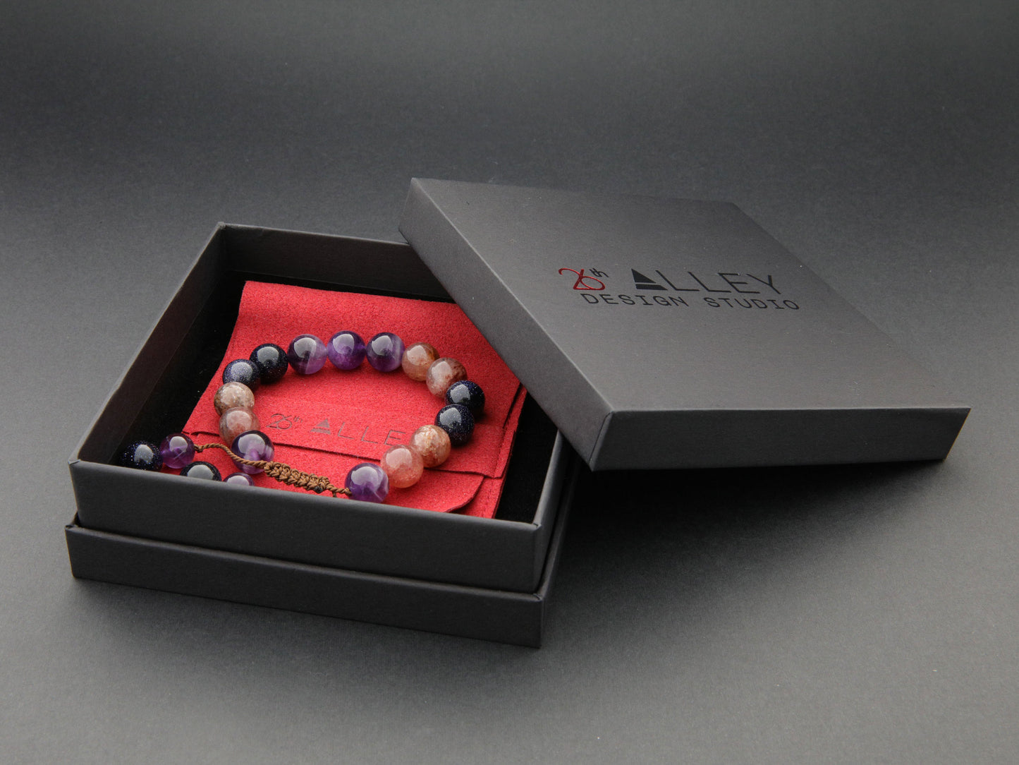 Handcrafted Gemstone Bead Bracelet - Unisex Jewellery for Men and Women, Design name: Cinnamon