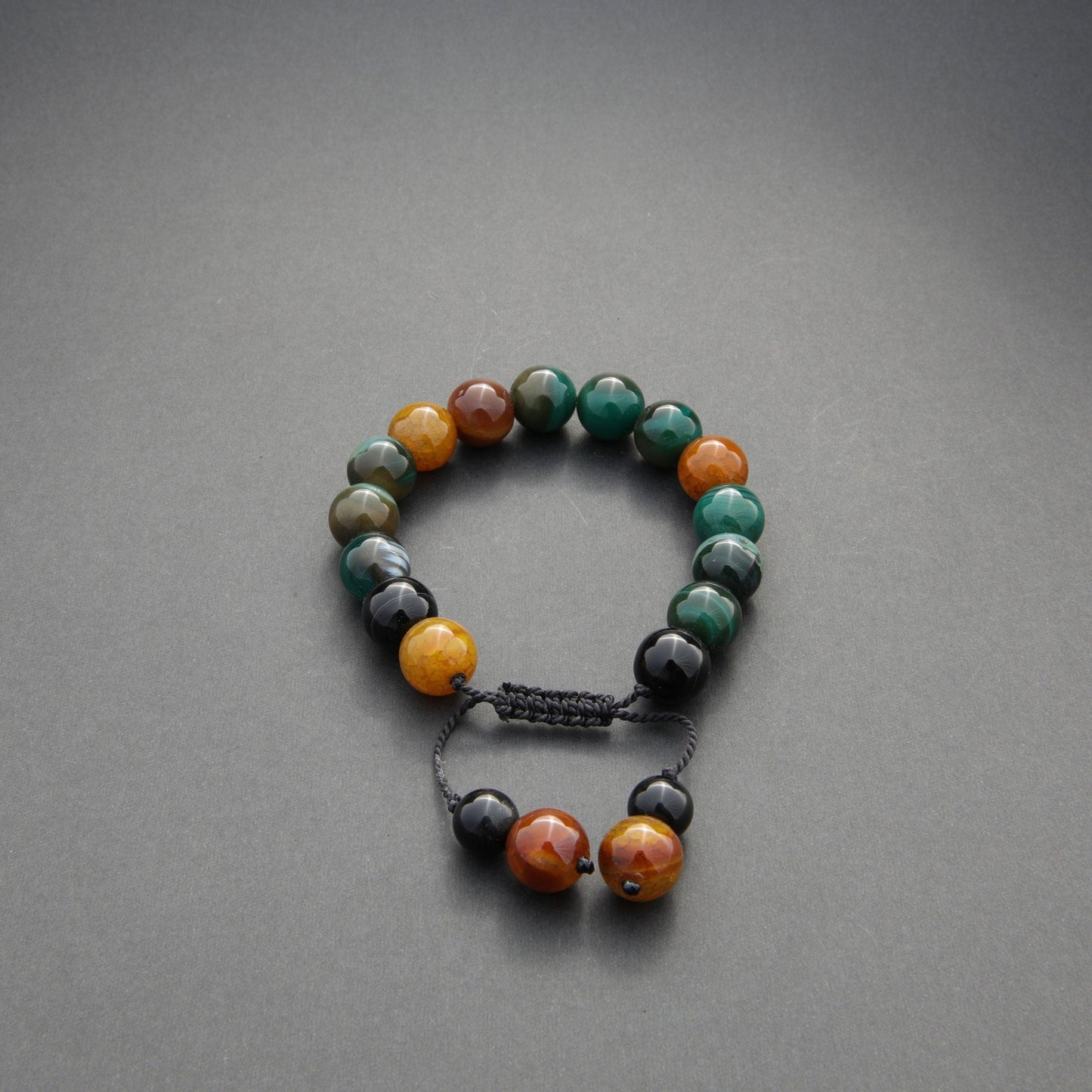 Handcrafted Gemstone Bead Bracelet - Unisex Jewellery for Men and Women, Design name: It's ok