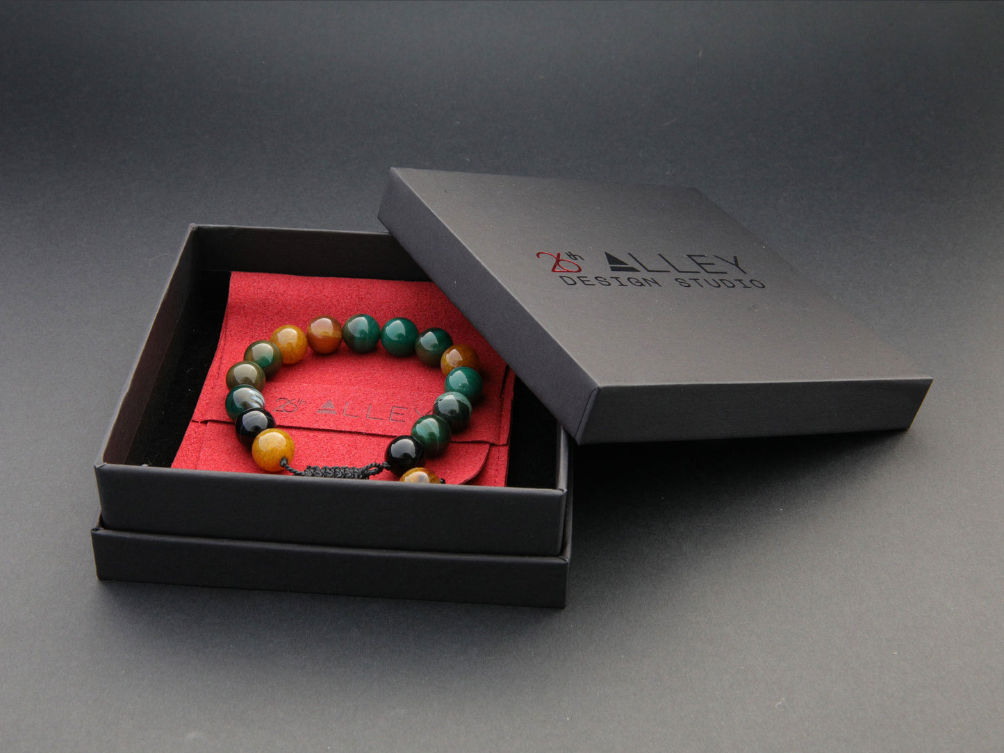 Handcrafted Gemstone Bead Bracelet - Unisex Jewellery for Men and Women, Design name: It's ok