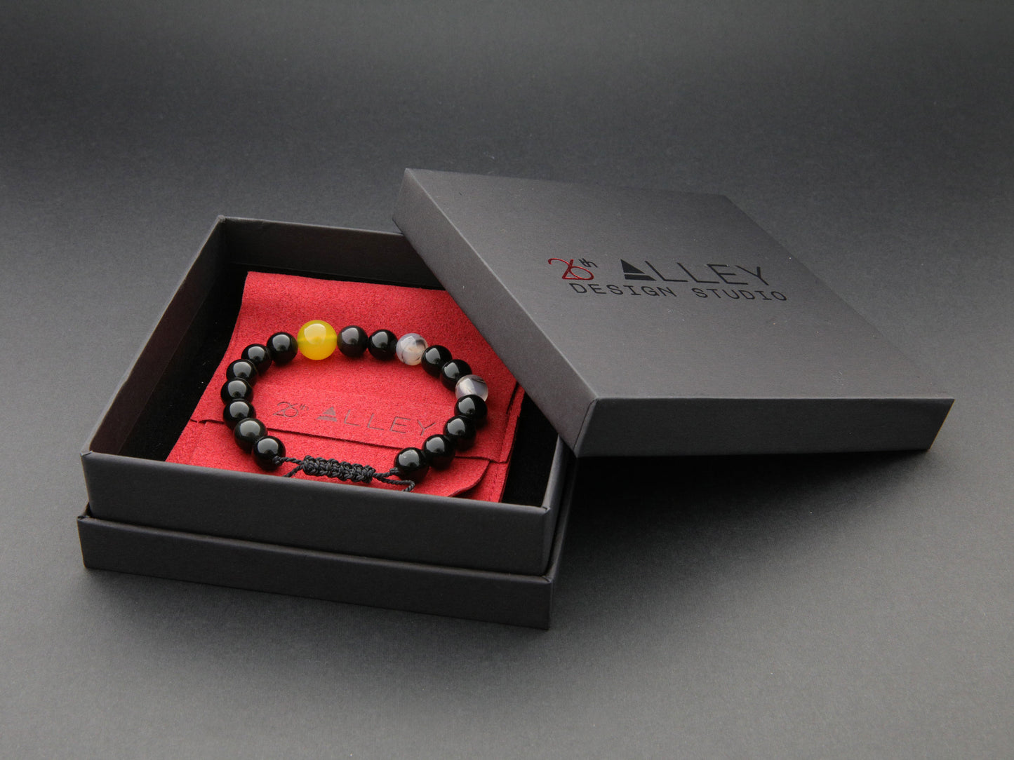 Handcrafted Gemstone Bead Bracelet - Unisex Jewellery for Men and Women, Design name: My only one