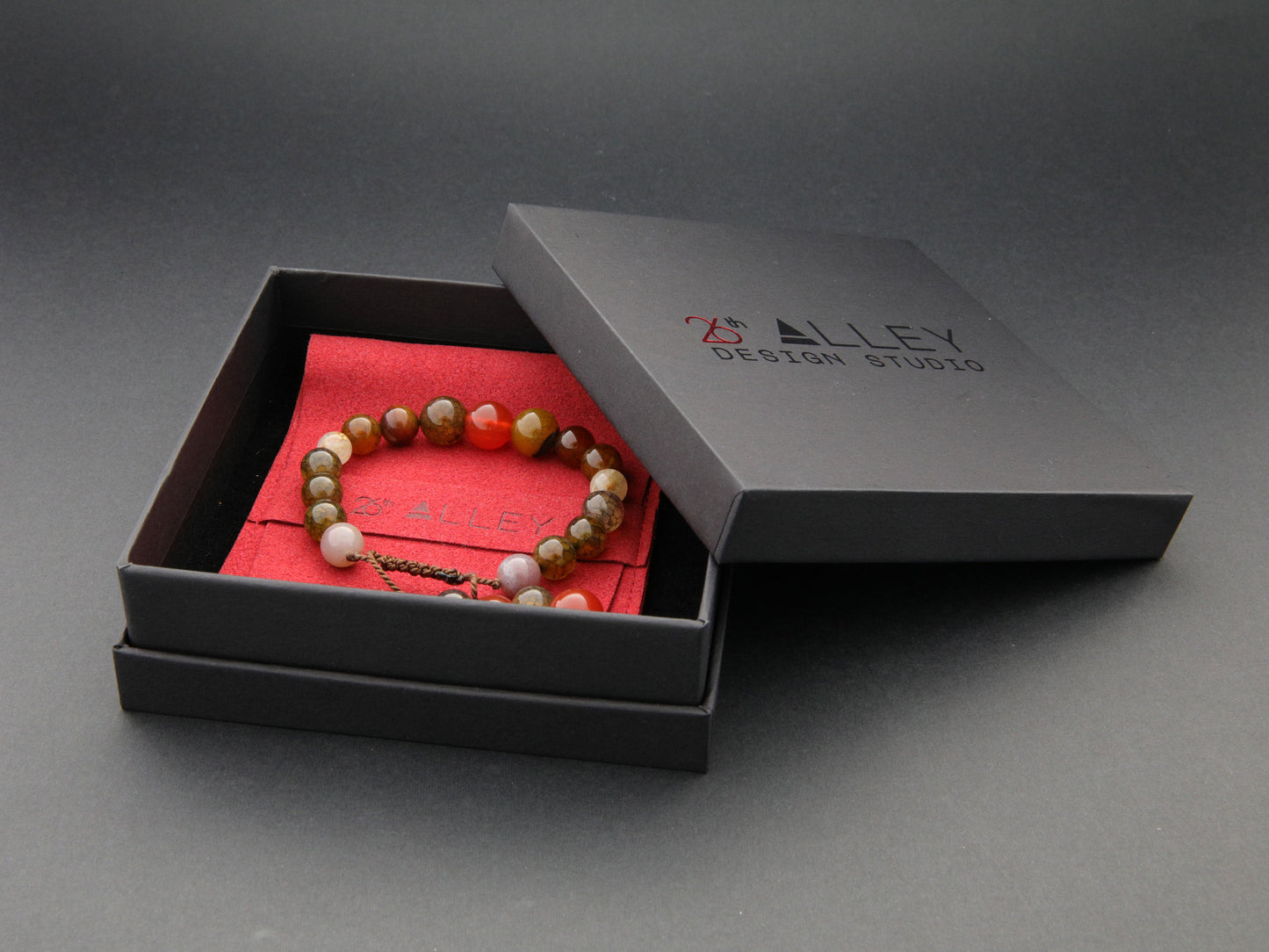 Handcrafted Gemstone Bead Bracelet - Unisex Jewellery for Men and Women, Design name: Friends for life