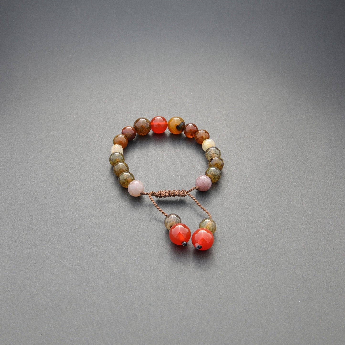 Handcrafted Gemstone Bead Bracelet - Unisex Jewellery for Men and Women, Design name: Friends for life