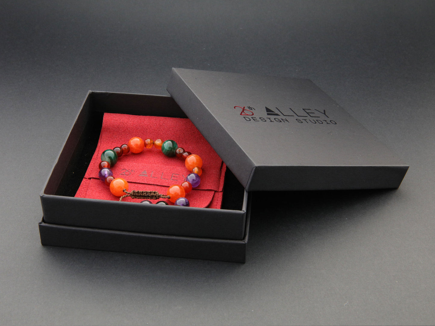 Handcrafted Gemstone Bead Bracelet - Unisex Jewellery for Men and Women, Design name: Unstoppable