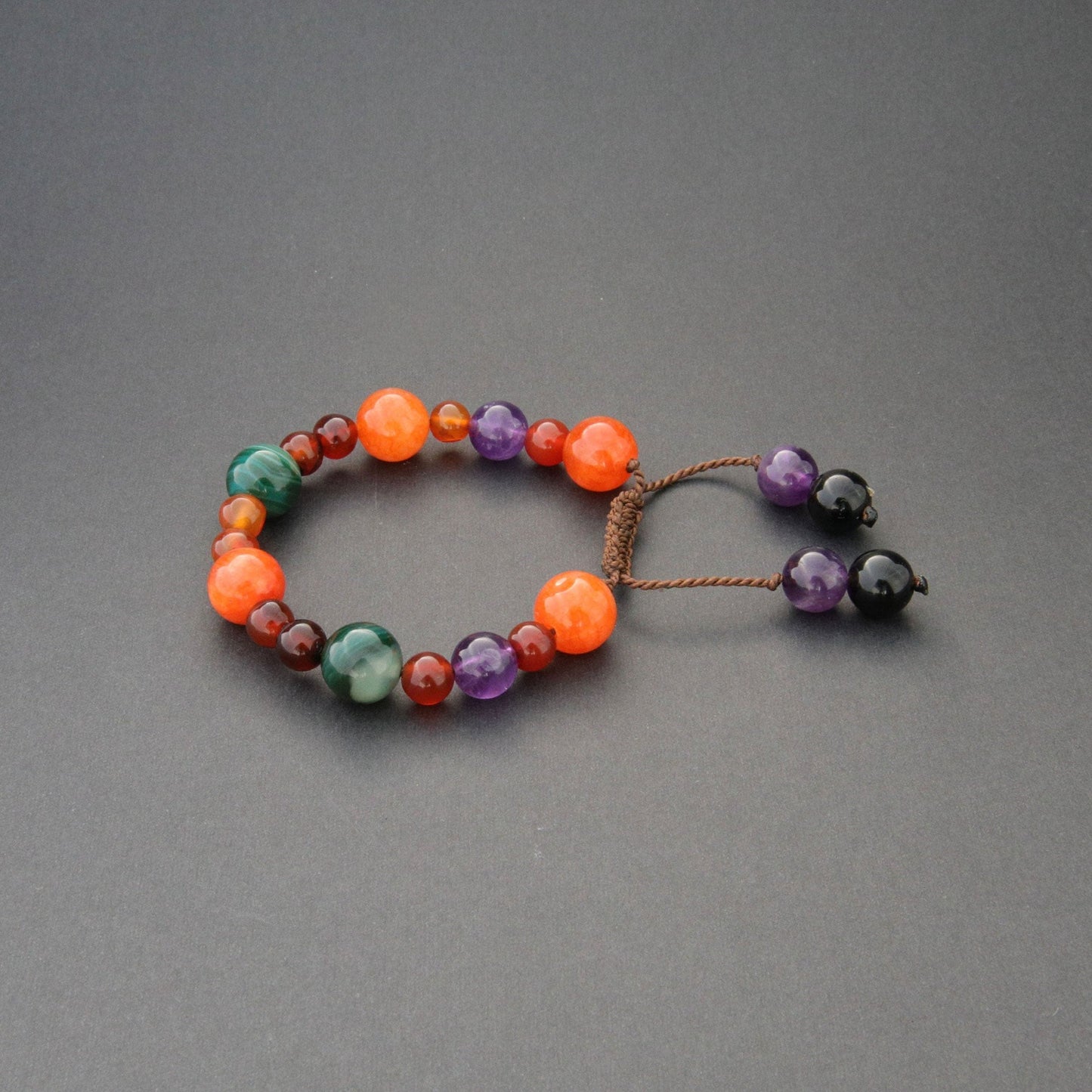 Handcrafted Gemstone Bead Bracelet - Unisex Jewellery for Men and Women, Design name: Unstoppable