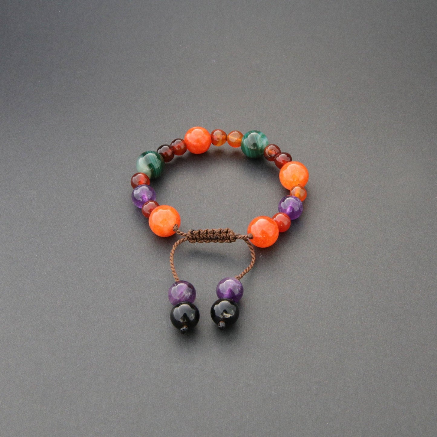 Handcrafted Gemstone Bead Bracelet - Unisex Jewellery for Men and Women, Design name: Unstoppable