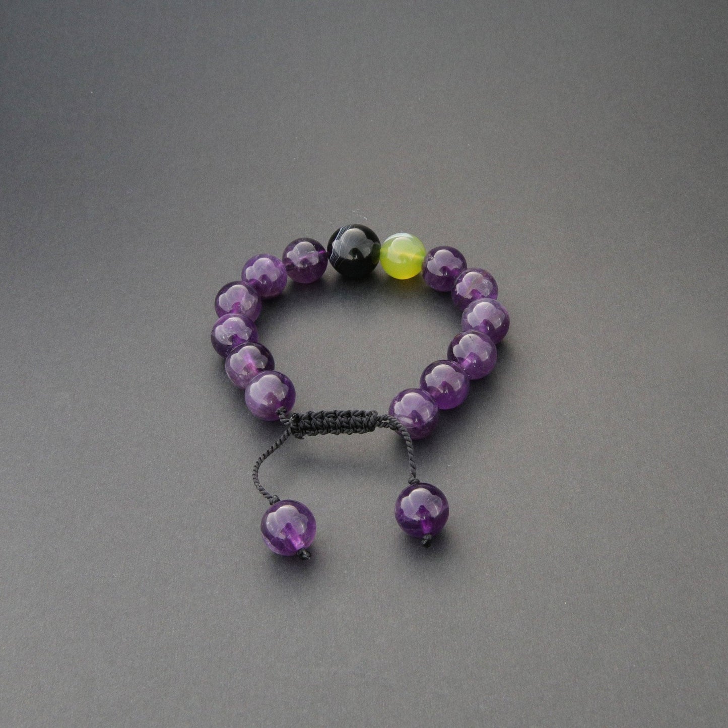 Handcrafted Gemstone Bead Bracelet - Unisex Jewellery for Men and Women, Design name: True heart