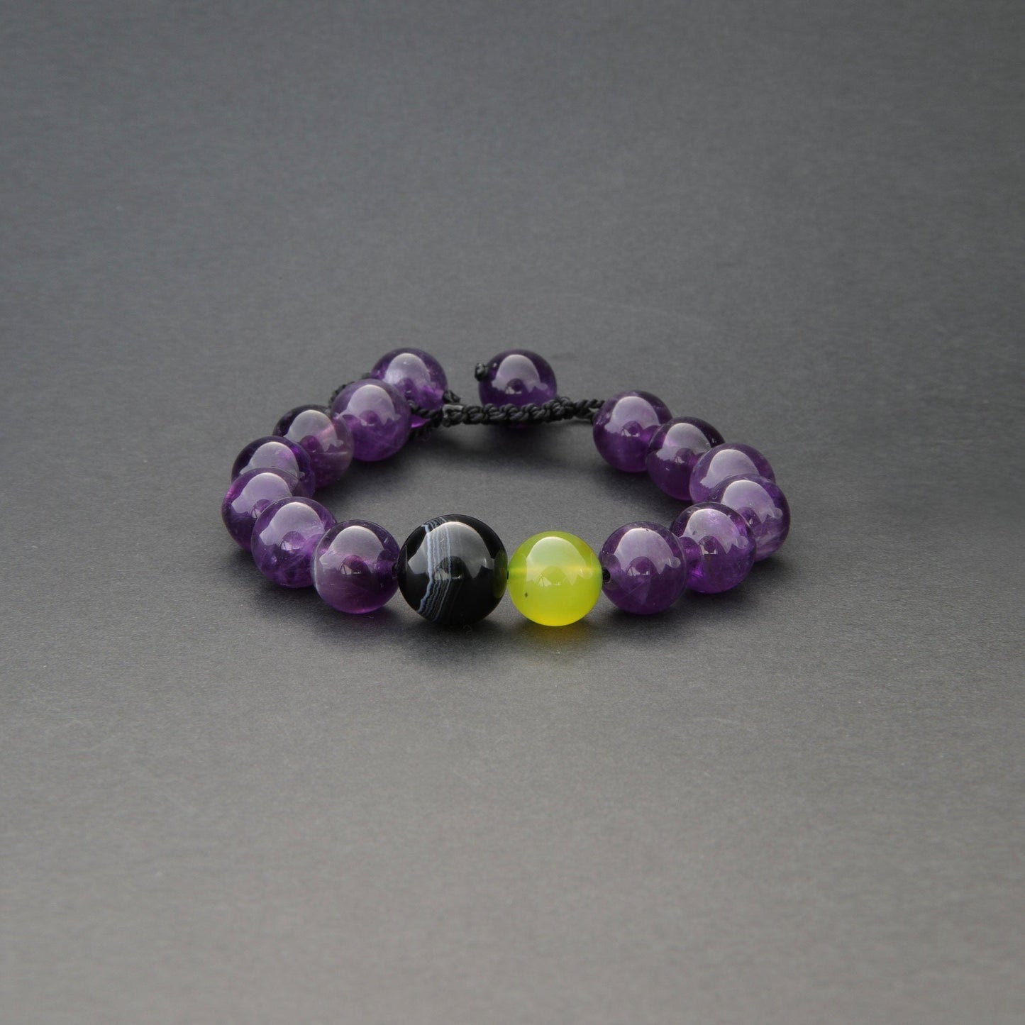 Handcrafted Gemstone Bead Bracelet - Unisex Jewellery for Men and Women, Design name: True heart