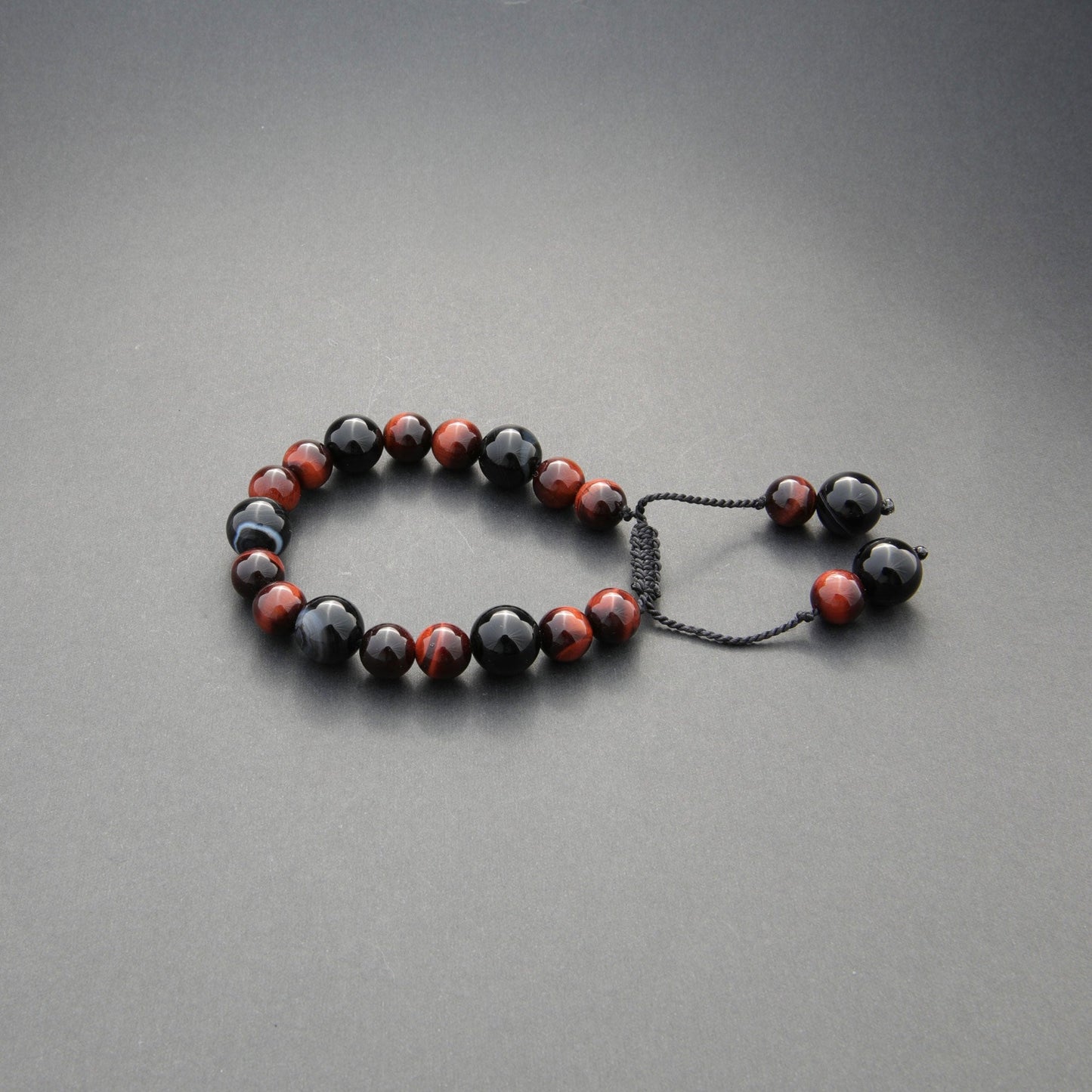 Handcrafted Gemstone Bead Bracelet - Unisex Jewellery for Men and Women, Design name: My rockstar