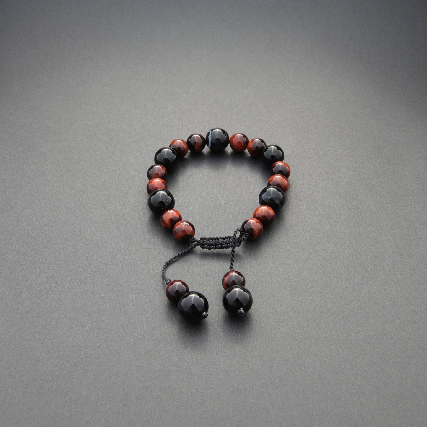 Handcrafted Gemstone Bead Bracelet - Unisex Jewellery for Men and Women, Design name: My rockstar