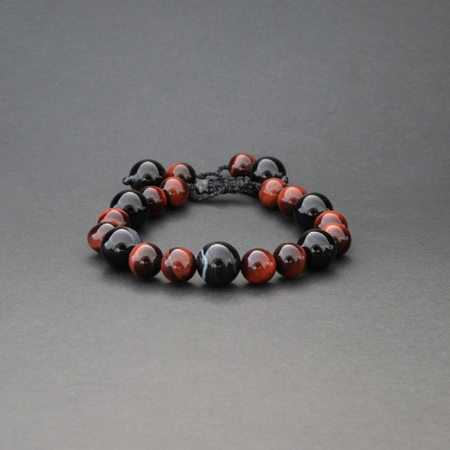 Handcrafted Gemstone Bead Bracelet - Unisex Jewellery for Men and Women, Design name: My rockstar