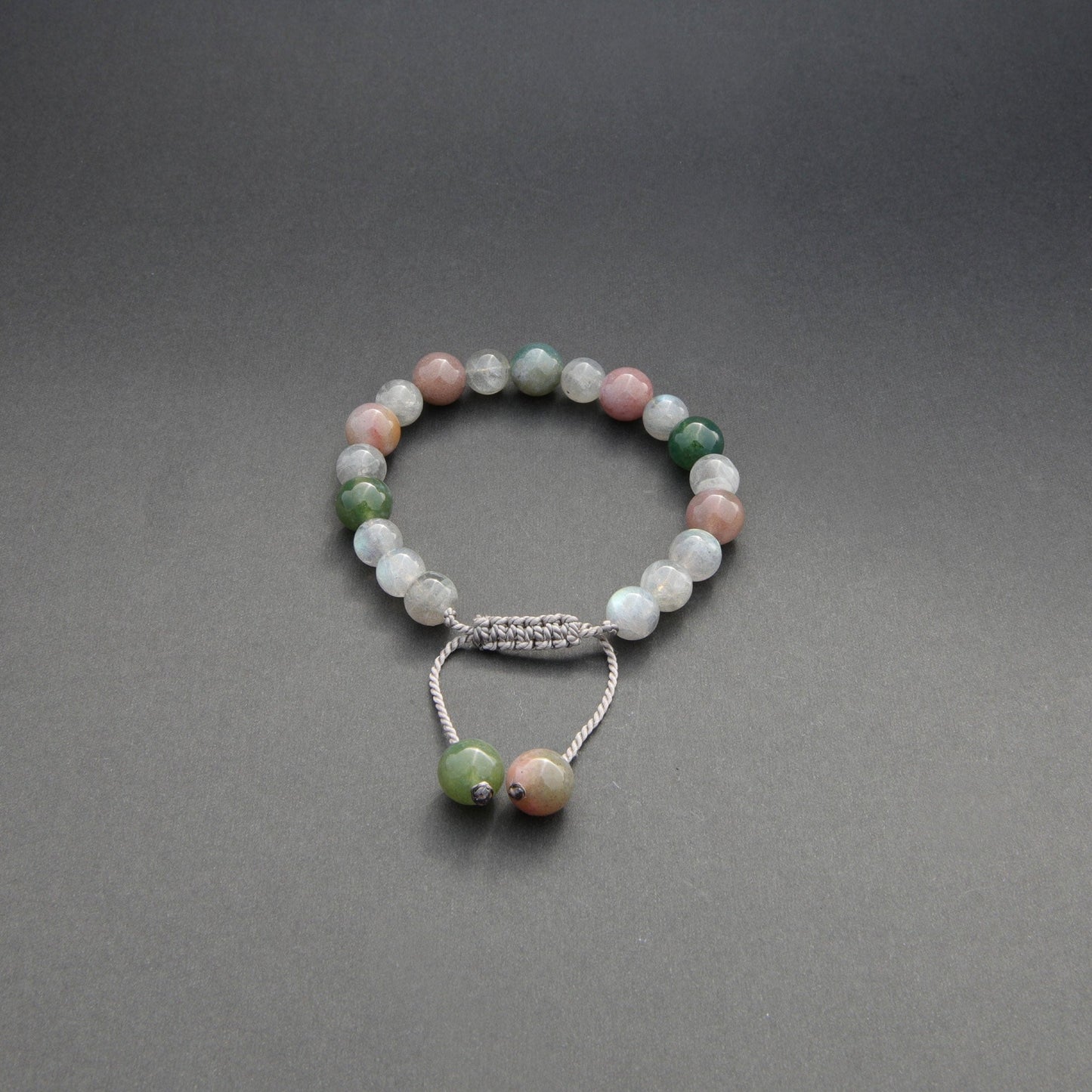 Handcrafted Gemstone Bead Bracelet - Unisex Jewellery for Men and Women, Design name: Dreamer