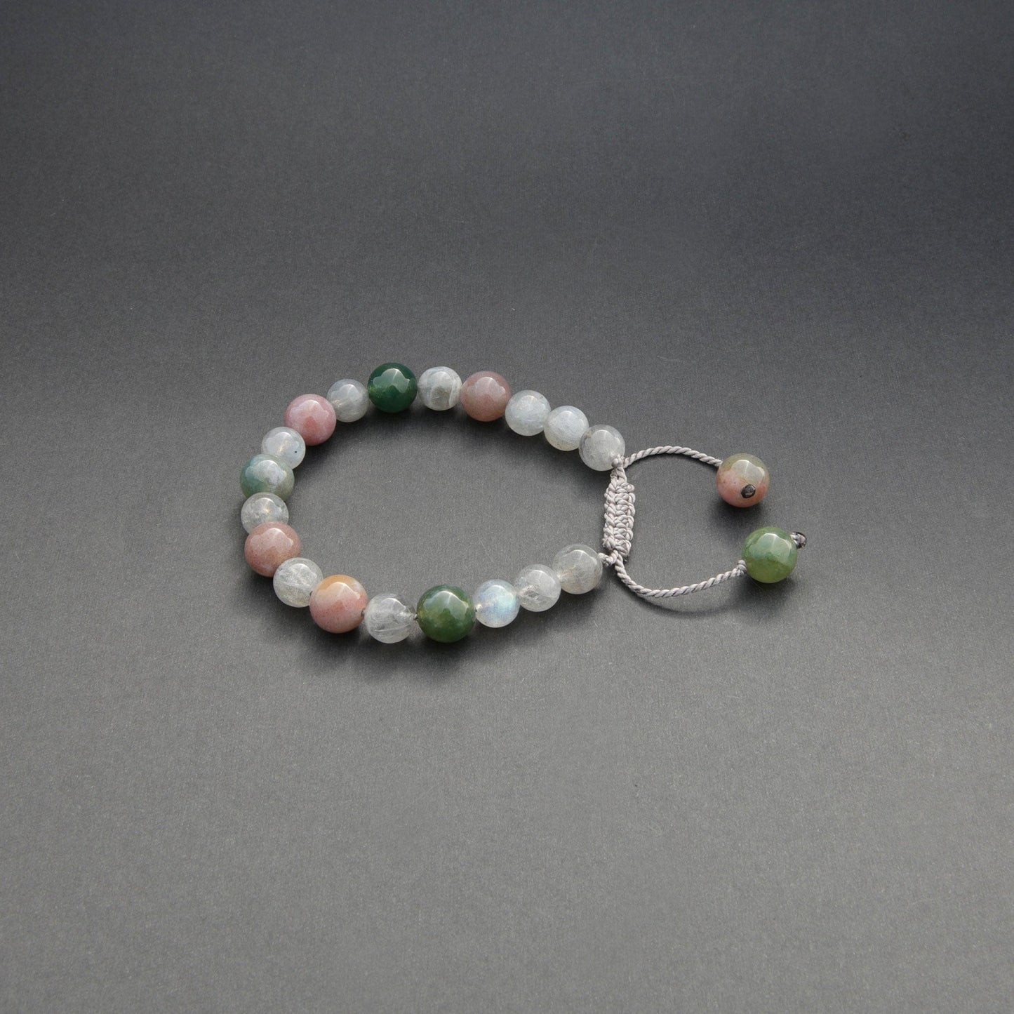 Handcrafted Gemstone Bead Bracelet - Unisex Jewellery for Men and Women, Design name: Dreamer