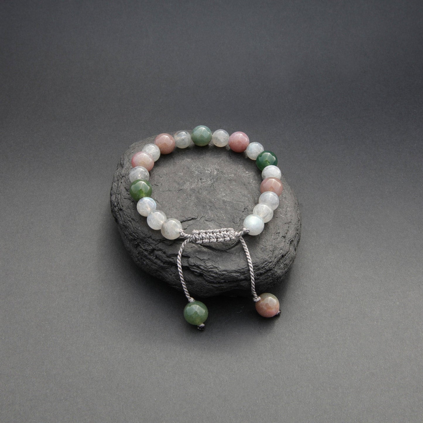 Handcrafted Gemstone Bead Bracelet - Unisex Jewellery for Men and Women, Design name: Dreamer