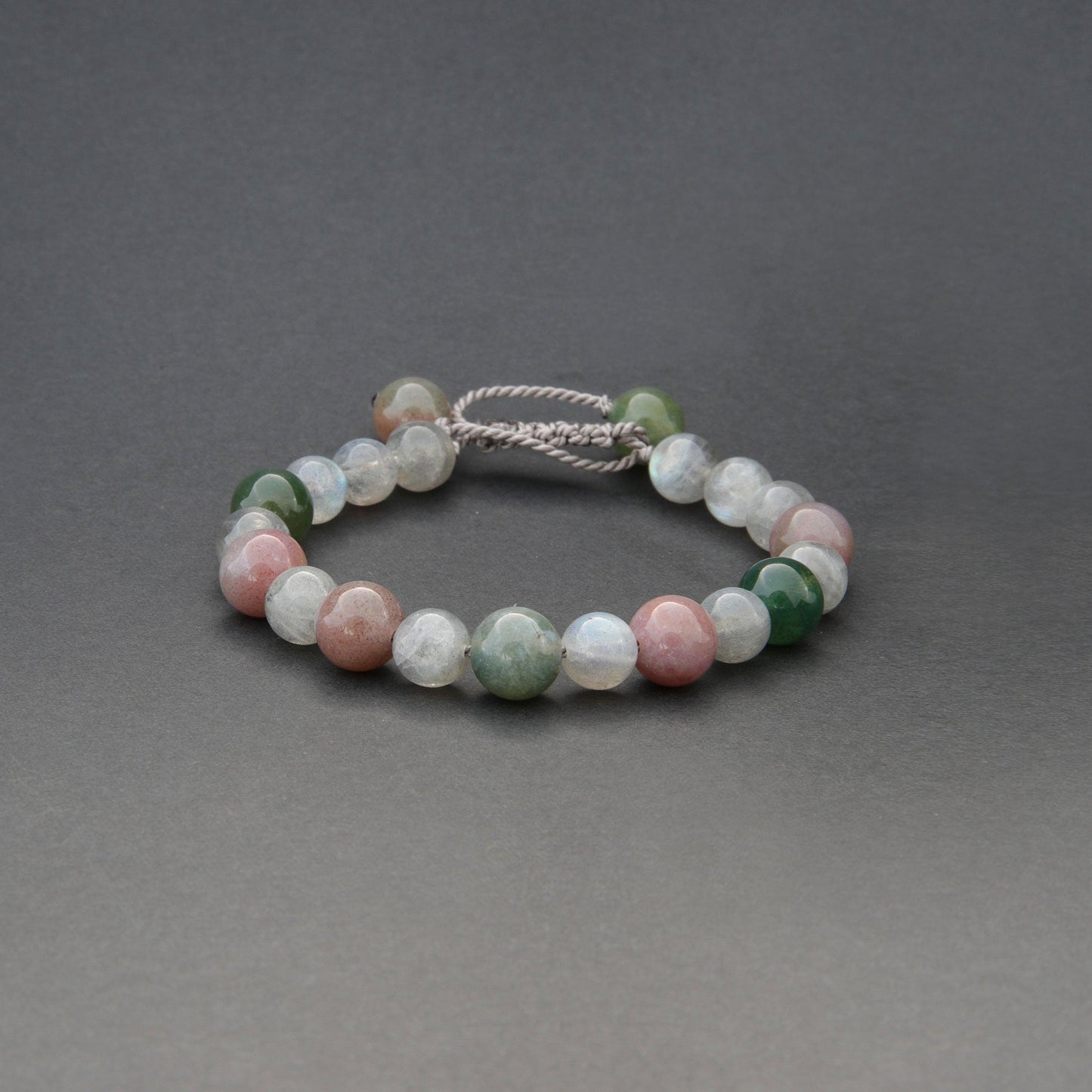 Handcrafted Gemstone Bead Bracelet - Unisex Jewellery for Men and Women, Design name: Dreamer