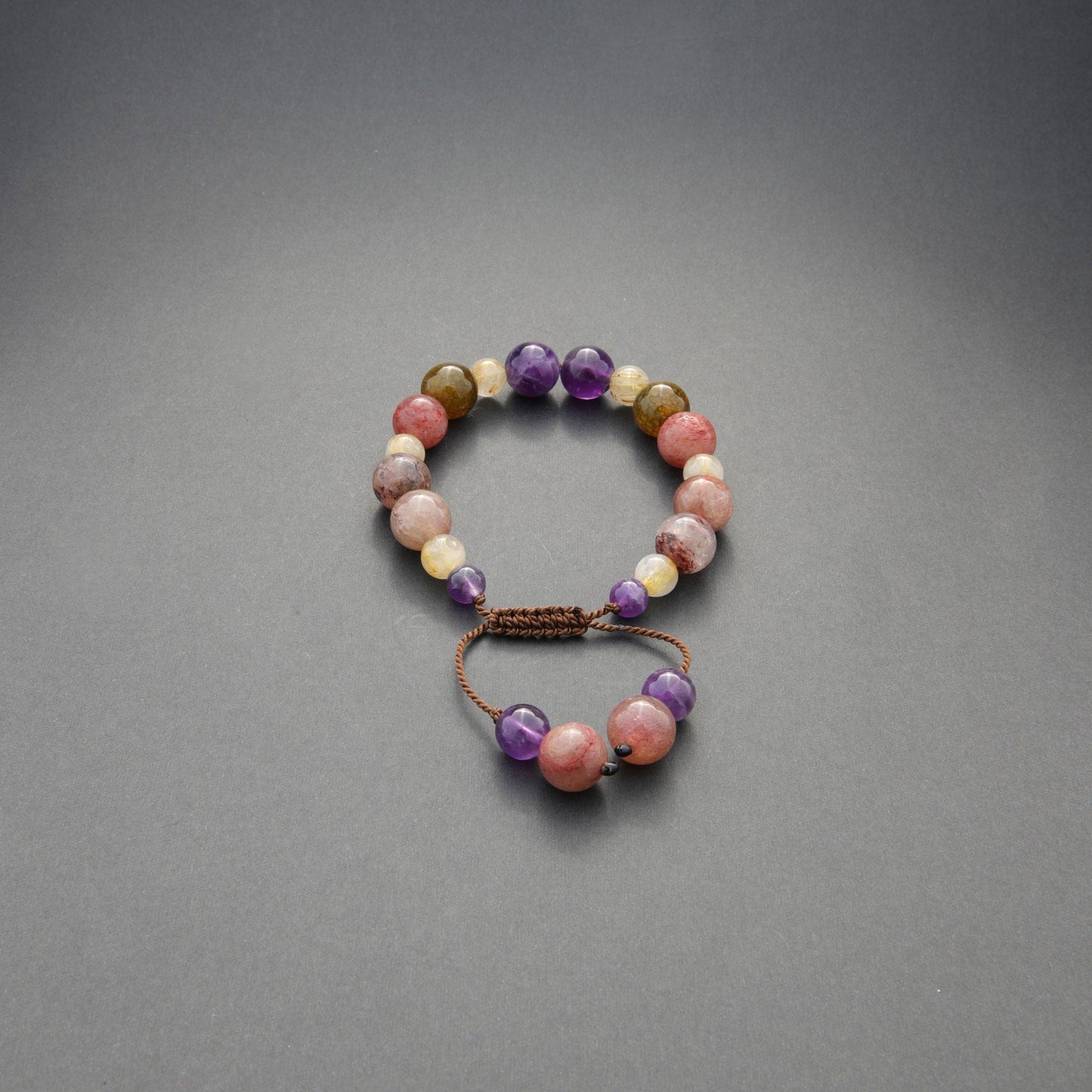 Handcrafted Gemstone Bead Bracelet - Unisex Jewellery for Men and Women, Design name: Hope