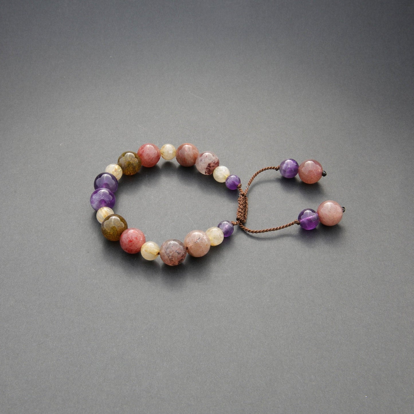 Handcrafted Gemstone Bead Bracelet - Unisex Jewellery for Men and Women, Design name: Hope