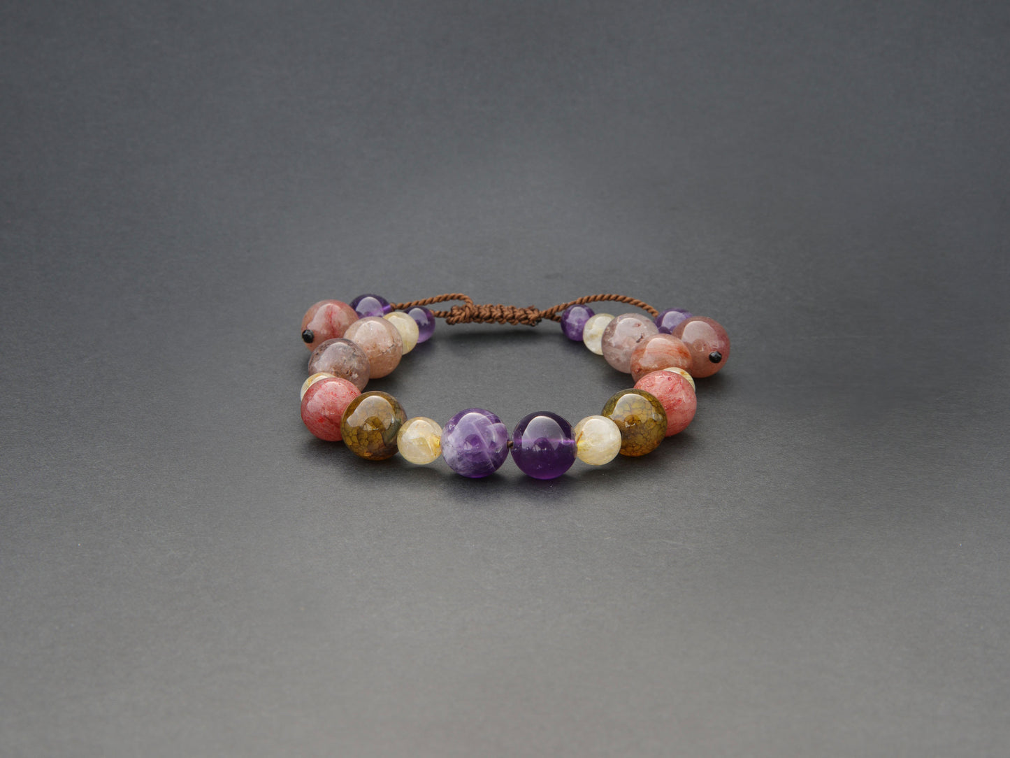 Handcrafted Gemstone Bead Bracelet - Unisex Jewellery for Men and Women, Design name: Hope