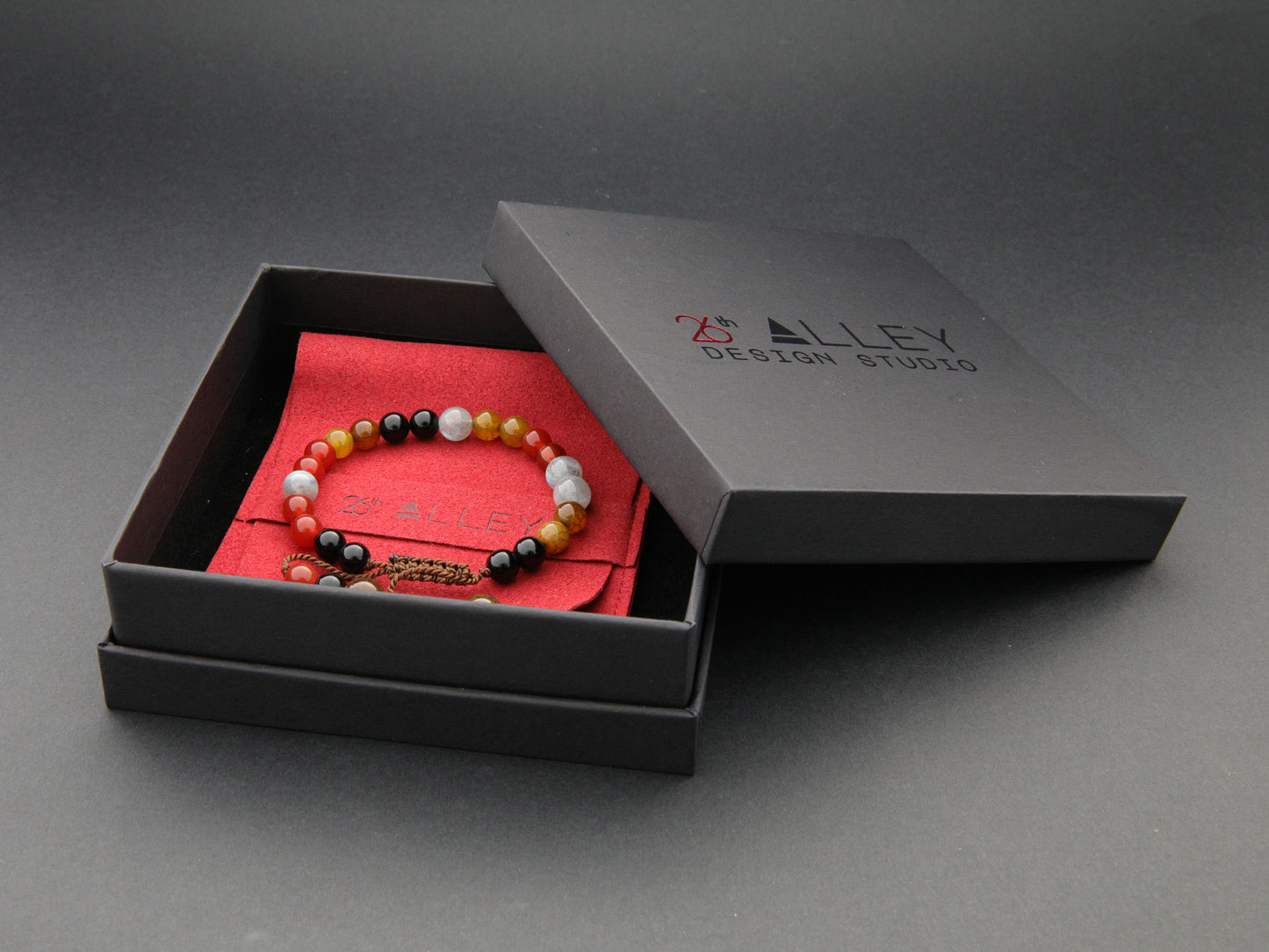 Handcrafted Gemstone Bead Bracelet - Unisex Jewellery for Men and Women, Design name: Why not