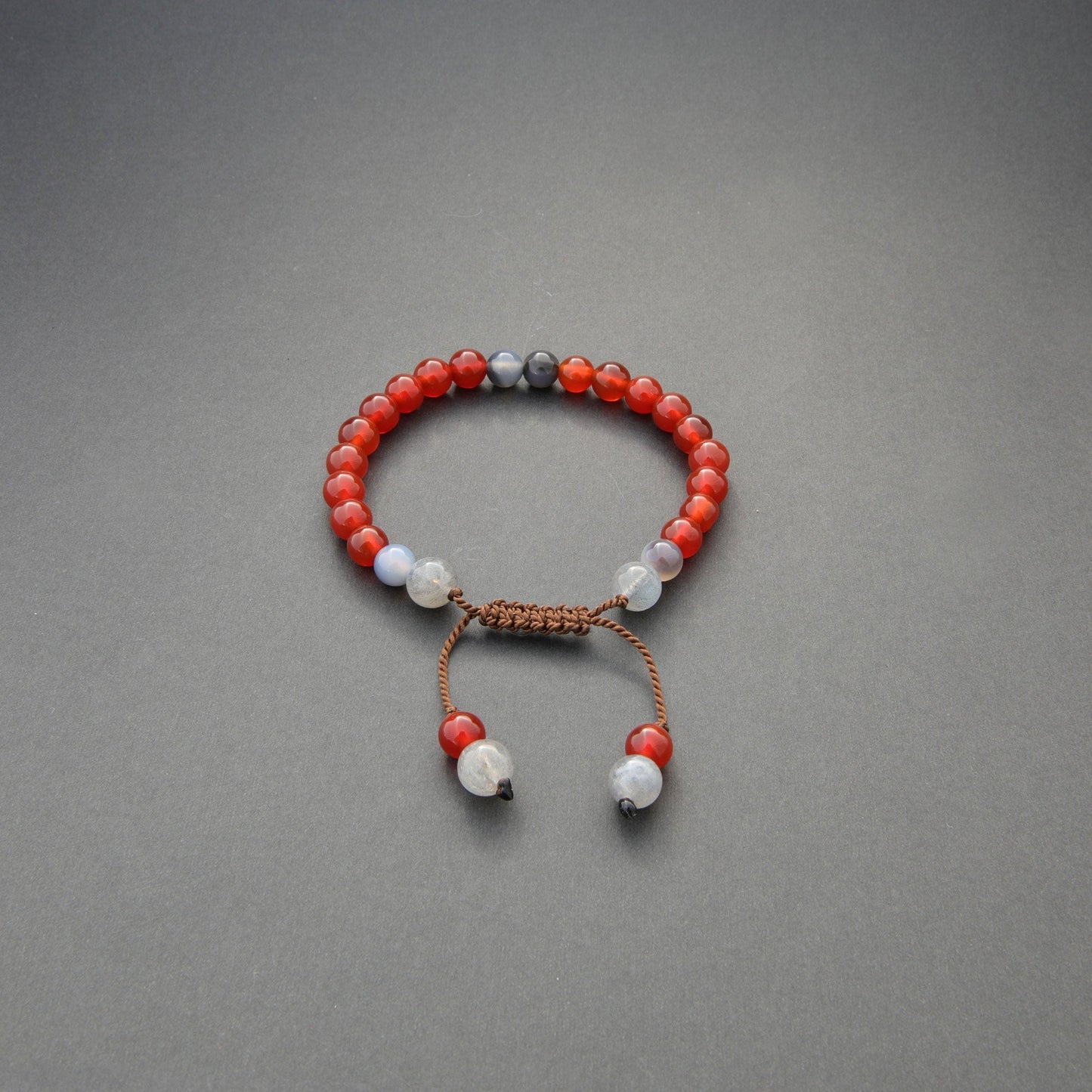 Handcrafted Gemstone Bead Bracelet - Unisex Jewellery for Men and Women, Design name: Blessed