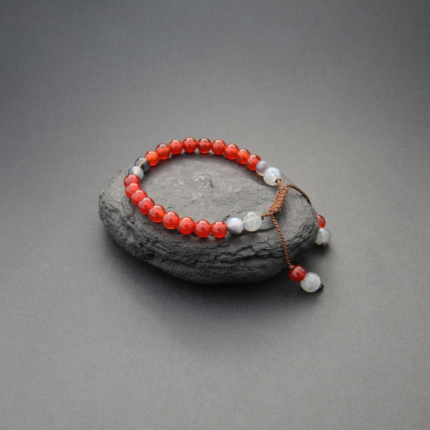 Handcrafted Gemstone Bead Bracelet - Unisex Jewellery for Men and Women, Design name: Blessed